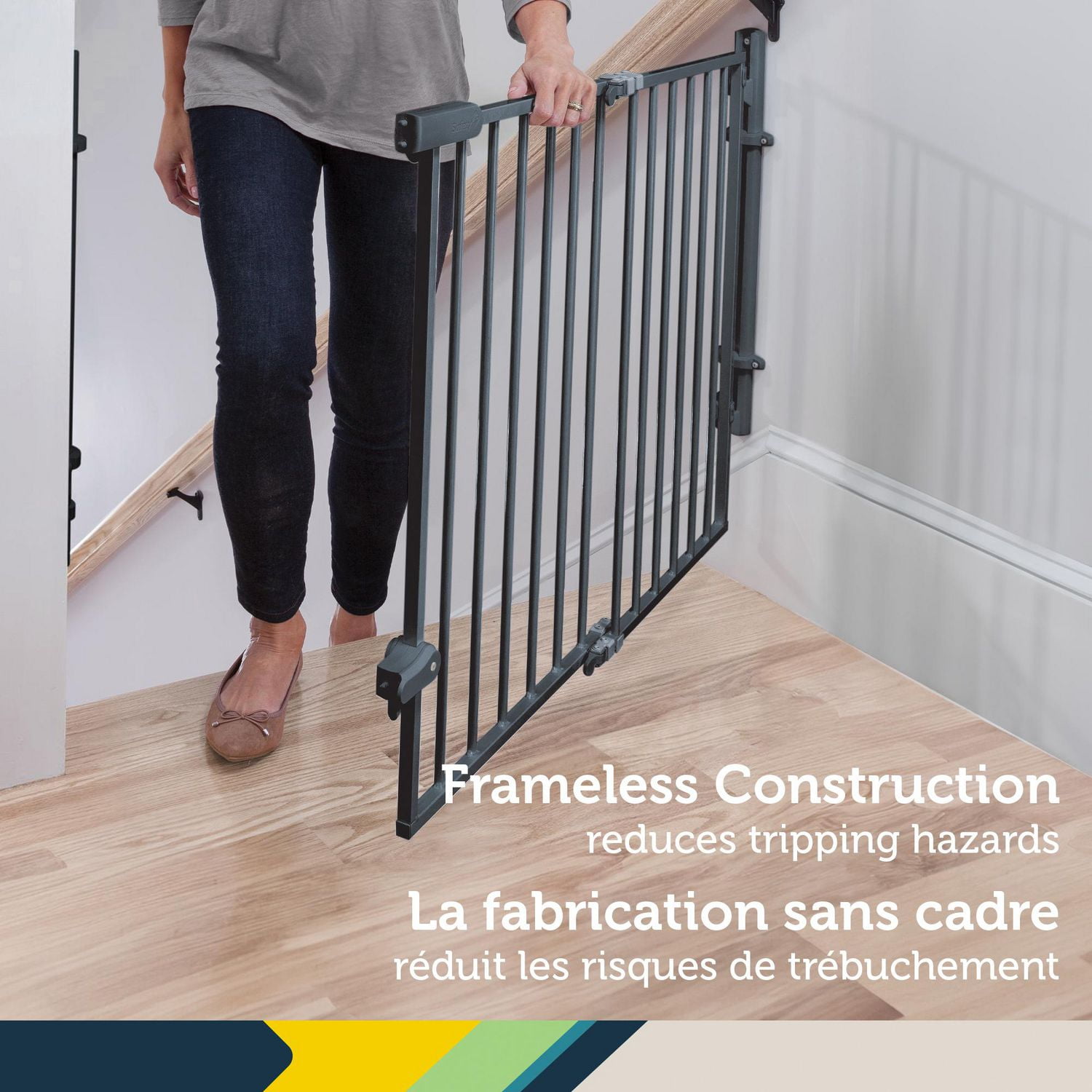 Safety 1st Ready to Install Top of Stairs Gate