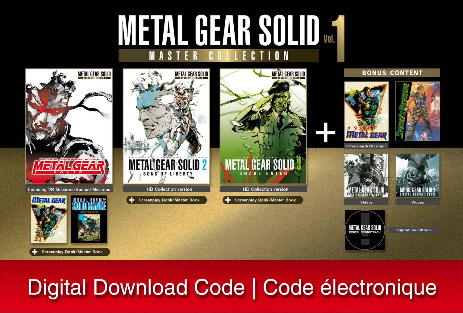 METAL GEAR SOLID: MASTER COLLECTION Vol. 1 - Nintendo Switch
