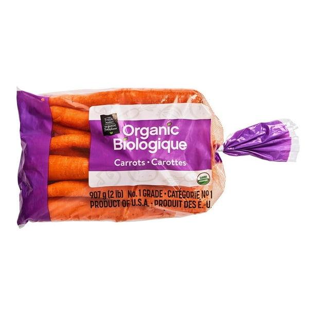 Your Fresh Market Organic Carrots, 2 lb Walmart.ca