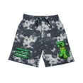 thumbnail image 1 of Minecraft Boys Creeper Stamp Shorts, 1 of 2