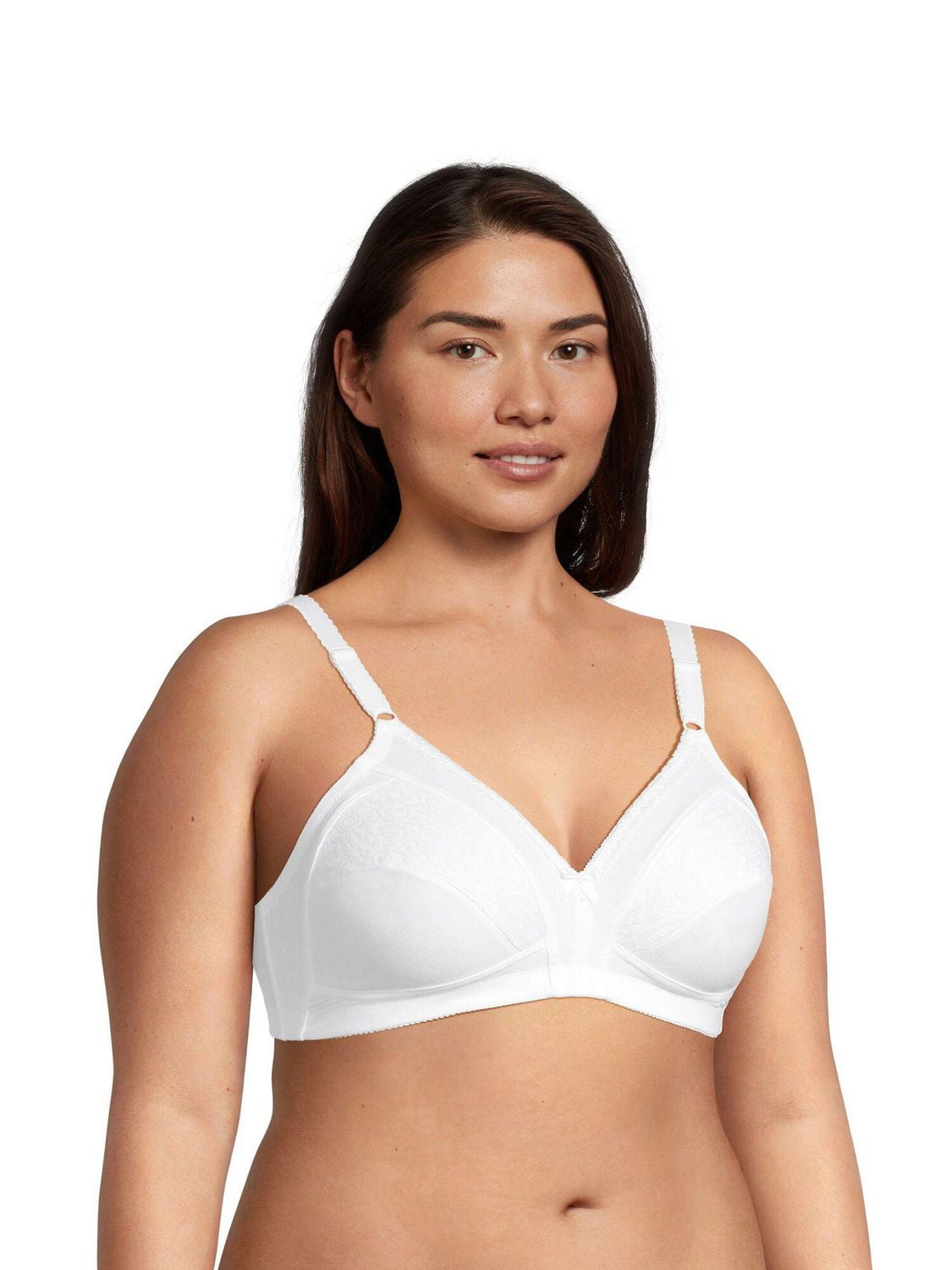 Warners Women's Soft Cotton Stretch Wireless Comfort Bra, Sizes 36B