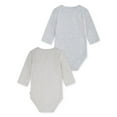 thumbnail image 2 of Huggies® Long Sleeve Bodysuits 2-Pack, 2 of 5
