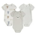 thumbnail image 1 of Huggies® Short Sleeve Bodysuits 3-Pack, 1 of 3