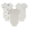 thumbnail image 2 of Huggies® Short Sleeve Bodysuits 3-Pack, 2 of 3