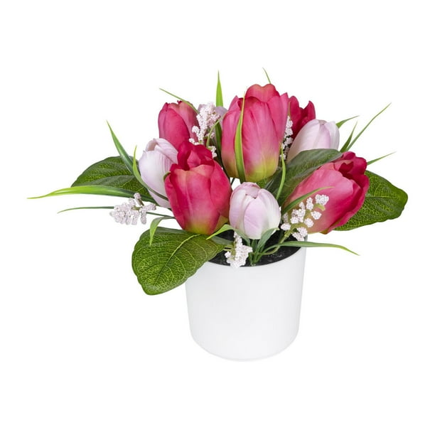 Mainstays Artificial Tulip Pot - Walmart.ca