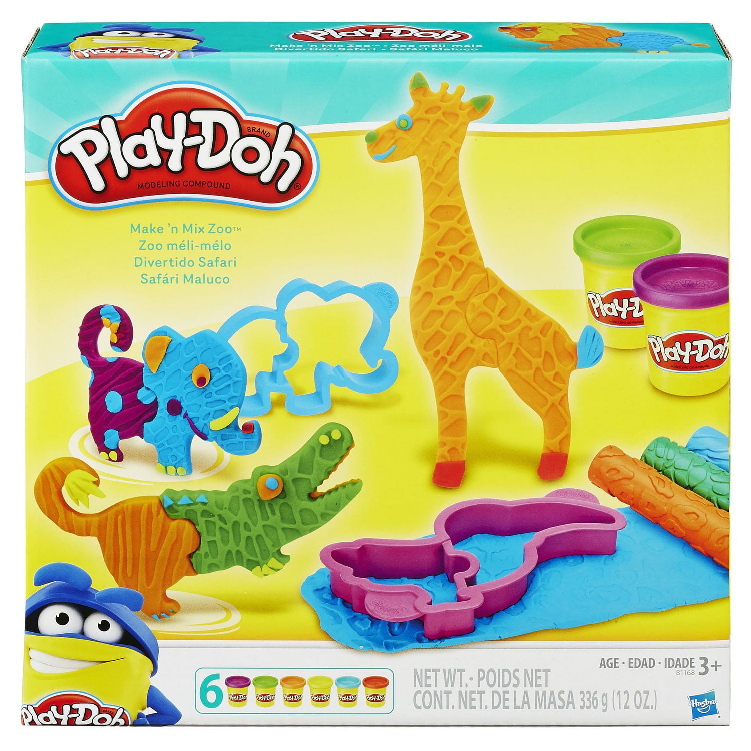 PlayDoh Make 'n Mix Zoo Playset Walmart Canada