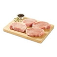 thumbnail image 2 of Maple Leaf Raised Without Antibiotics Boneless Pork Loin Centre and Rib Chops, 4 chops, 2 of 2