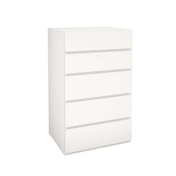 Nexera Paris 5-Drawer Chest, White