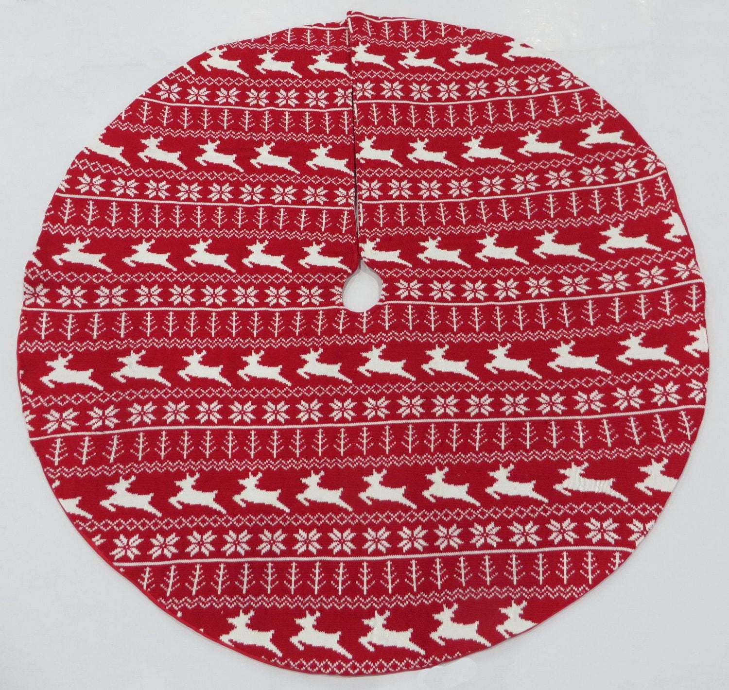 Holiday Time 48 inch Knitting Tree Skirt Walmart Canada