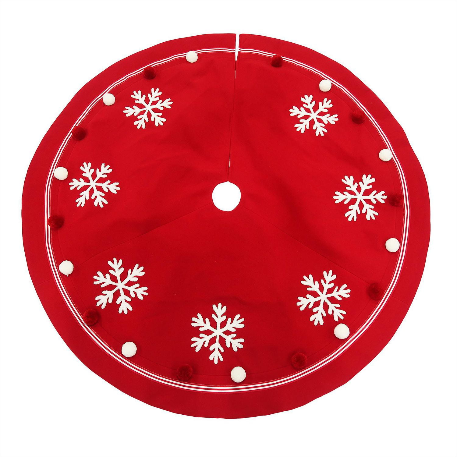 Holiday Time 48 inch Snowflake Tree Skirt Walmart Canada