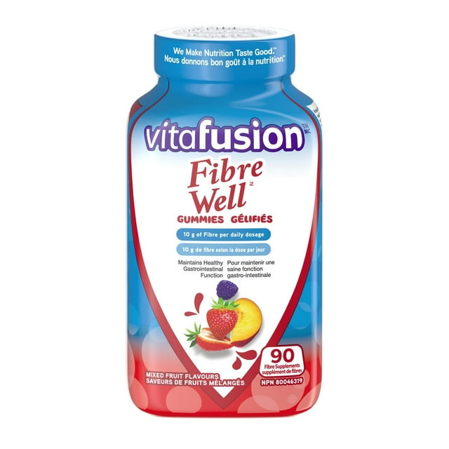 Vitafusion Fibre Well Adult Supplement Gummies