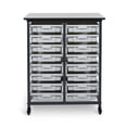 thumbnail image 4 of Luxor Mobile Bin Storage Unit - Double Row - Small Bins, 4 of 6