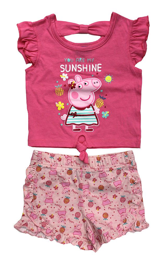 Peppa Pig Top & short 2 Piece Set | Walmart Canada