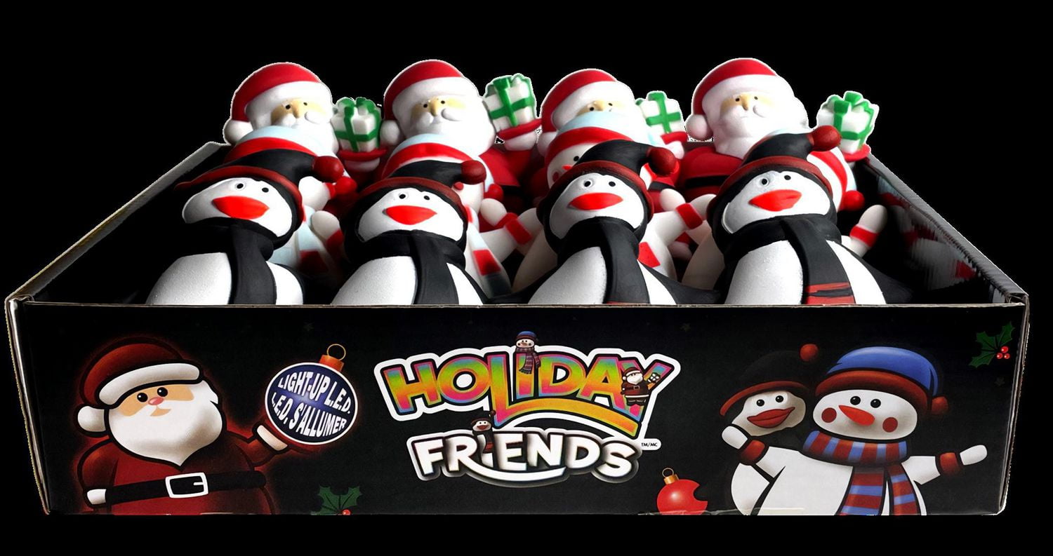 Incredible Novelties HOLIDAY FRIENDZ Sensory Toy