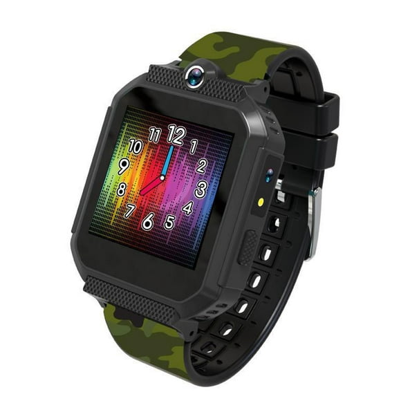 iTIME KIDS Body Temperature Interactive Games Watch Camo Design