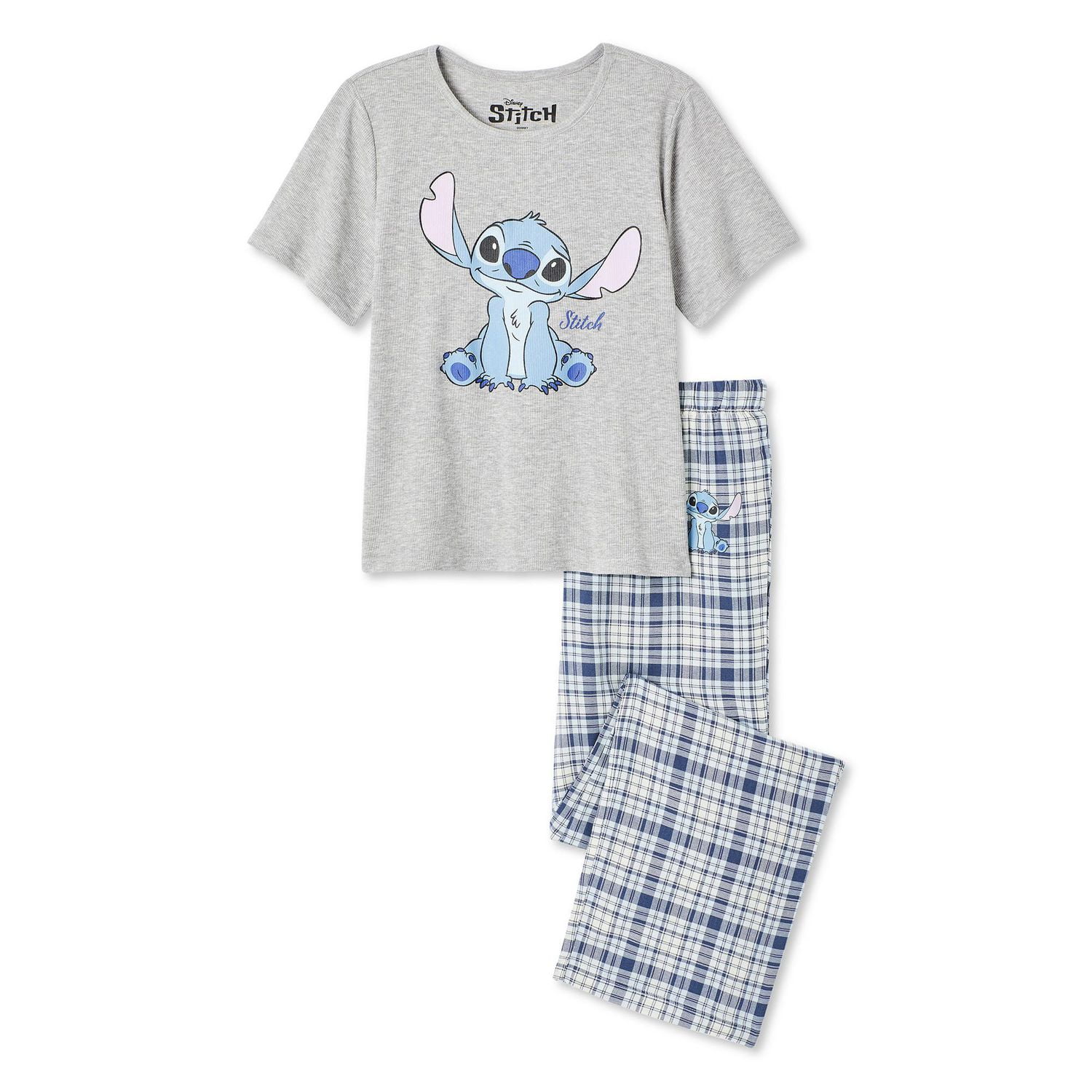 Disney Women's Stitch Pajama 2-Piece Set