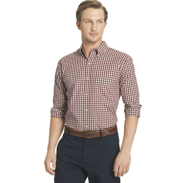 Arrow Men's Sportswear Long Sleeve Hamilton Poplin Woven Shirt