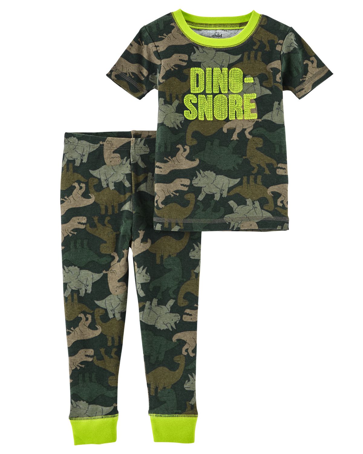 Child of Mine made by Carter's Infant Boys 2-piece Dino Pajamas ...