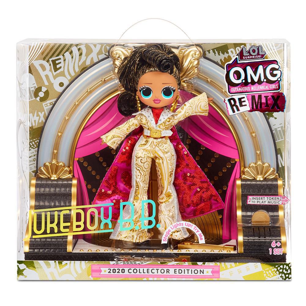 LOL Surprise OMG Remix 2020 Collector Edition Jukebox B.B with Music