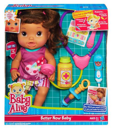 Baby Alive Make Me Better Baby Doll Brunette Walmart Canada