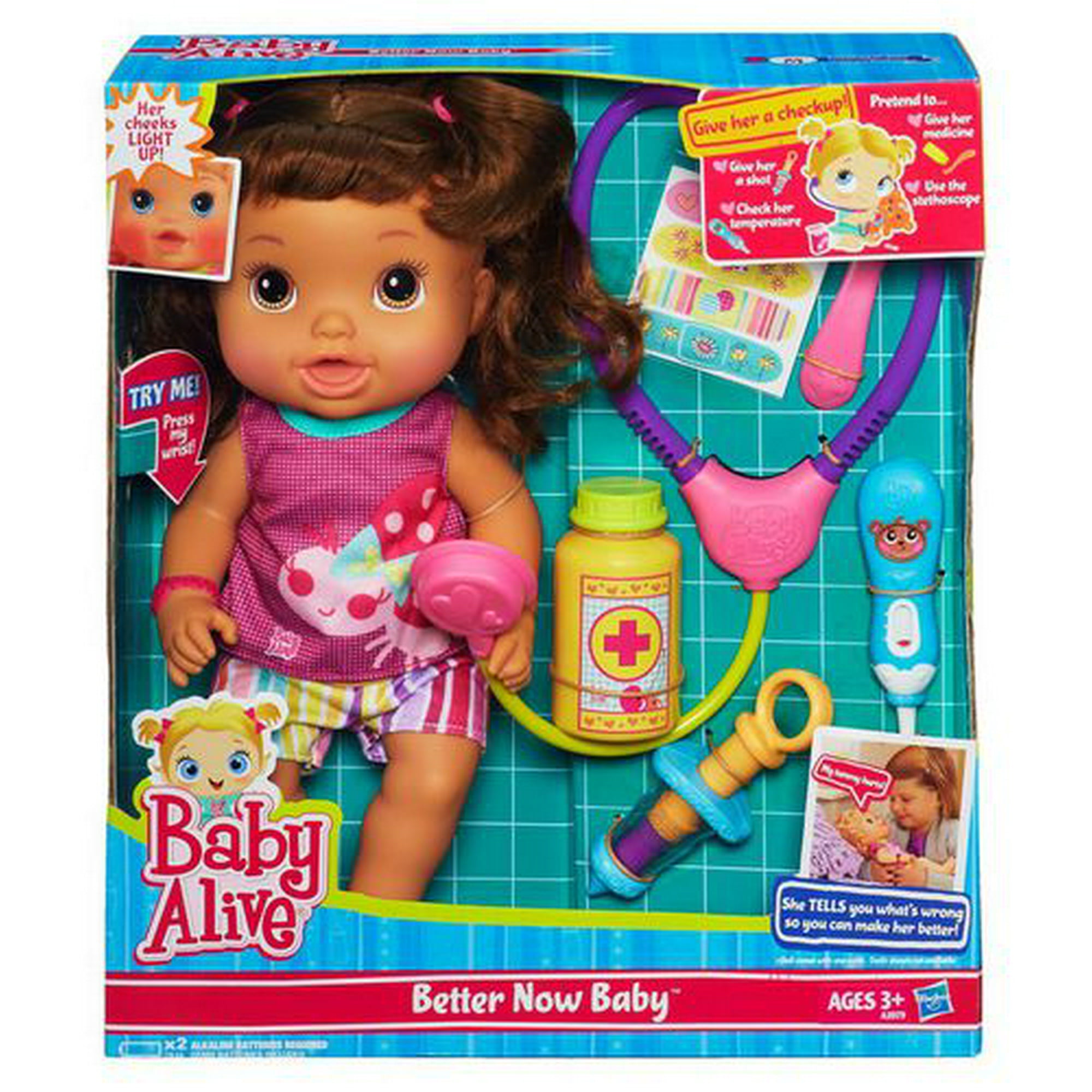 Baby Alive Sudsy Styling Doll, 12-Inch Toy for Kids 3 and Up, Salon Baby Doll  Accessories, Bubble Solution, Black Hair - Baby Alive