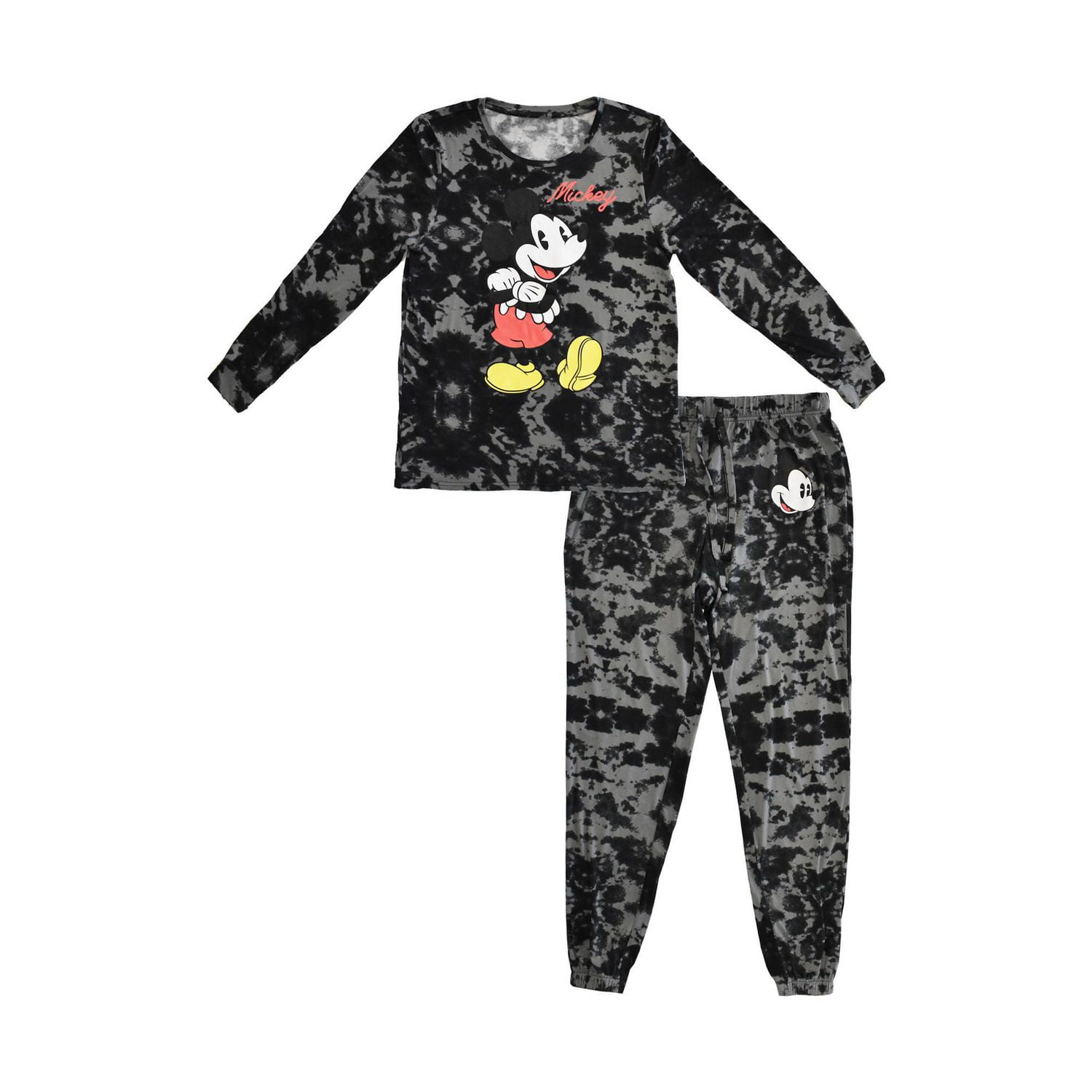 Disney Mickey 2 Piece Mickey Happy Cross Sleepwear Set