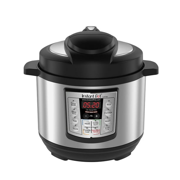 Instant Pot 3 Quart Luxe 6-in-1 Multi-use Programmable Electric ...