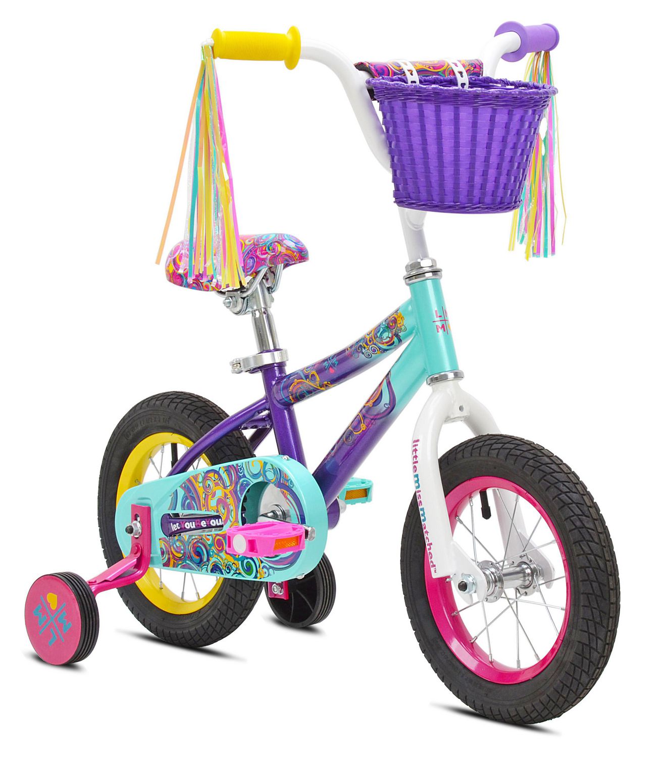 Little Miss Matched 12" Girls Steel Bike Walmart Canada