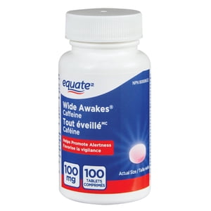 Réveillez-vous à grande échelle<br>Caffeine, 100 mg
