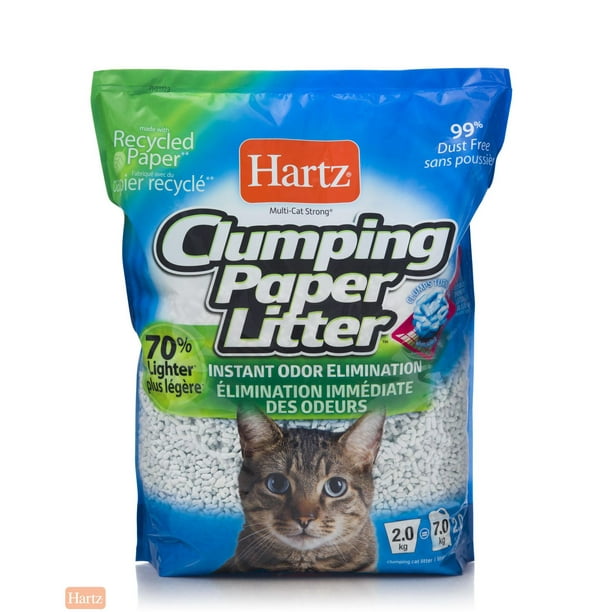 Hartz® Clumping Paper Litter™ Cat Litter Walmart.ca