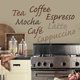 Café espresso - 4 feuilles 8,56 po X 19,875 po – image 2 sur 2