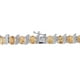 Bracelet tennis Tangelo avec citrines 10,80 ct PBT et accents de diamants en argent sterling, 7 po – image 3 sur 4