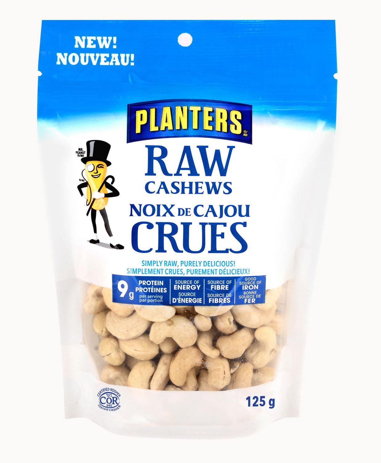 Planters Raw Cashews Walmart Canada