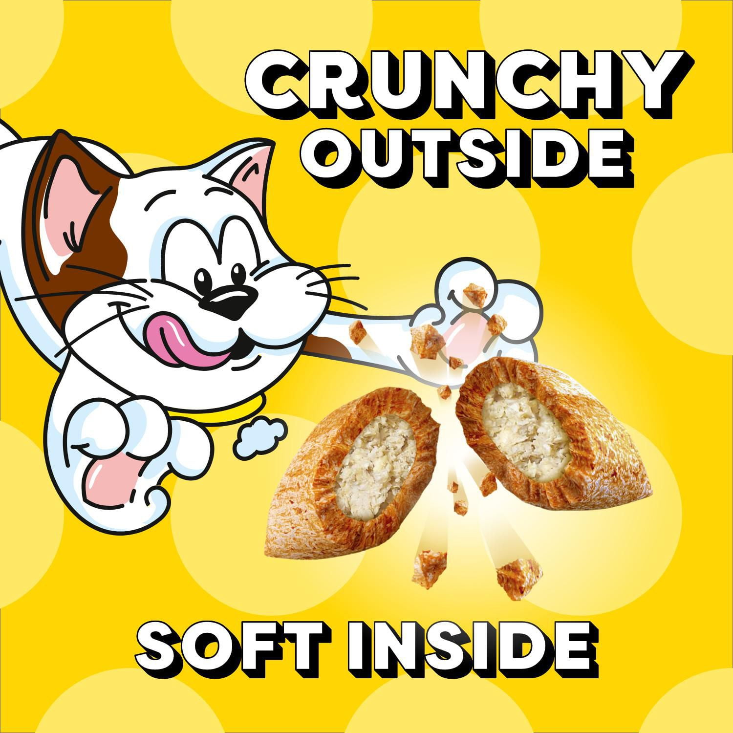 Temptations MixUps Tuna, Shrimp & Salmon Flavour Soft & Crunchy Adult Cat Treats, 180g - 850g