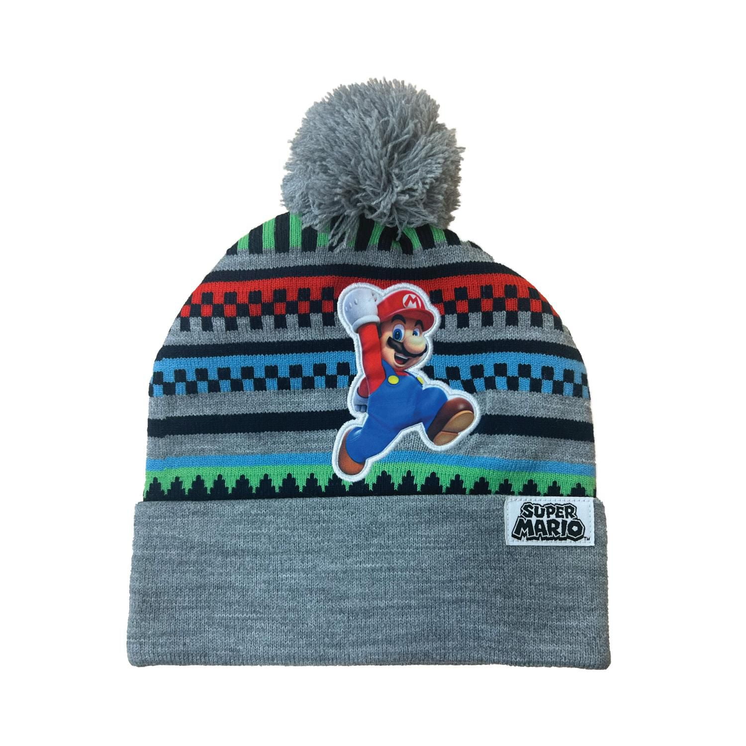 Youth Licensed Super Mario Hat/ Glv set