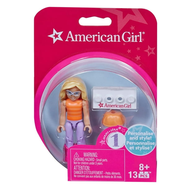Mega Construx – American Girl – Série 1 – Mini-figurine – Rayures ensoleillées
