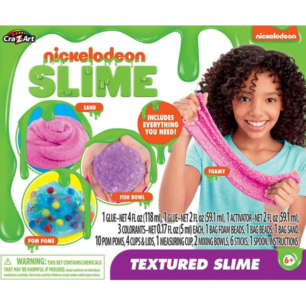 Nickelodeon Textured Deluxe Slime Kit 