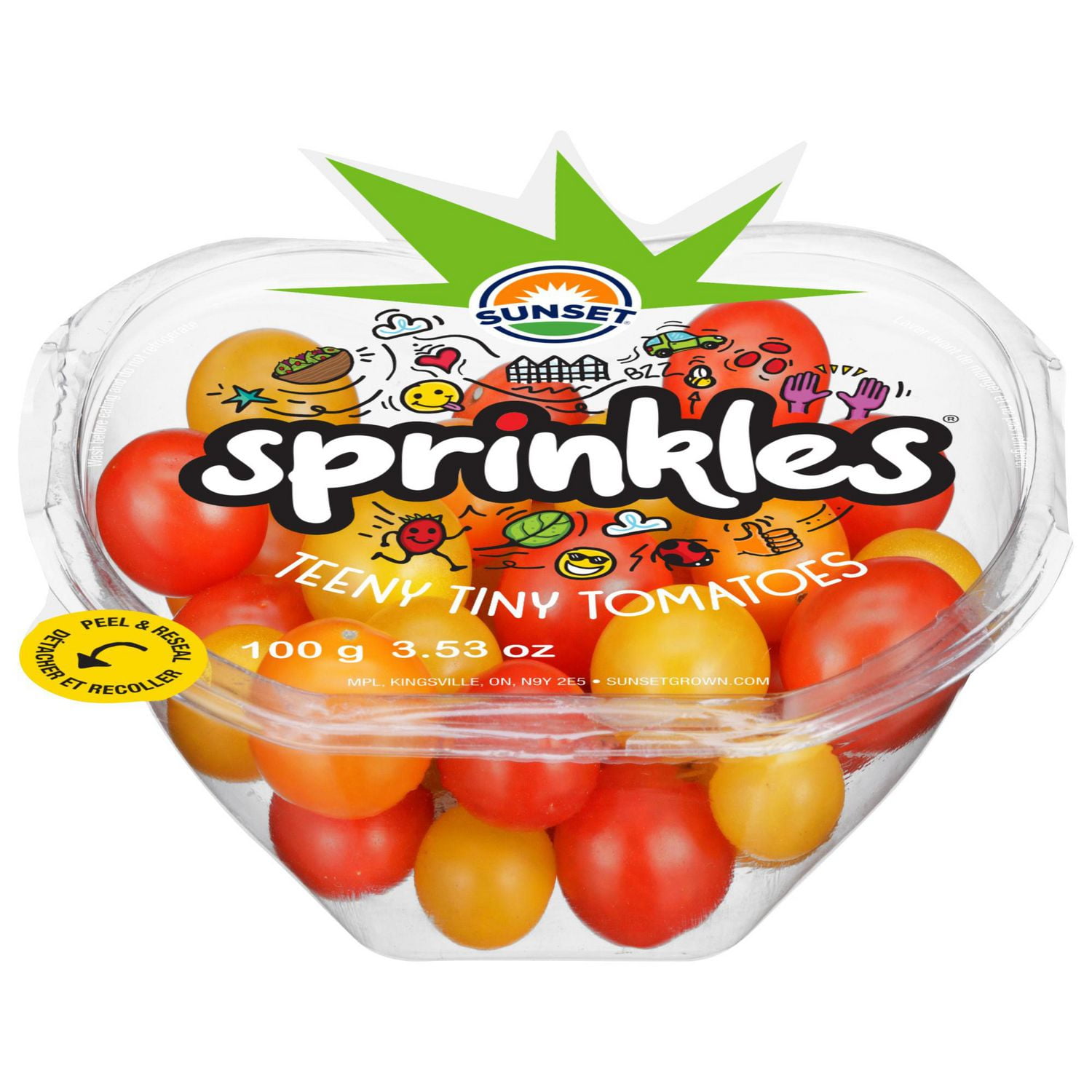 SUNSET Sprinkles Teeny Tiny Tomates Tomates Sprinkles Teeny Tiny, 4 oz SUNSET