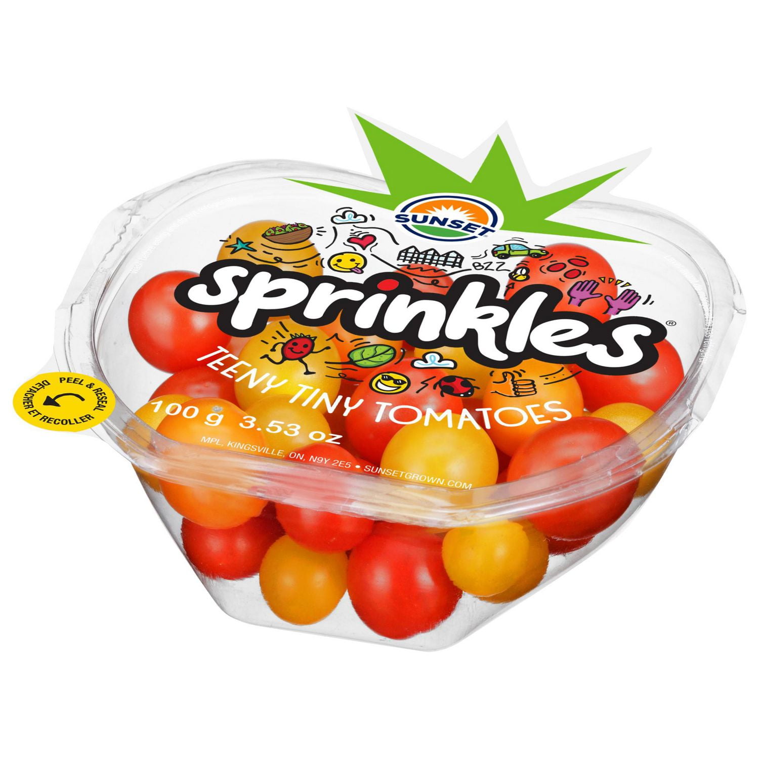 SUNSET Sprinkles Teeny Tiny Tomates Tomates Sprinkles Teeny Tiny, 4 oz SUNSET