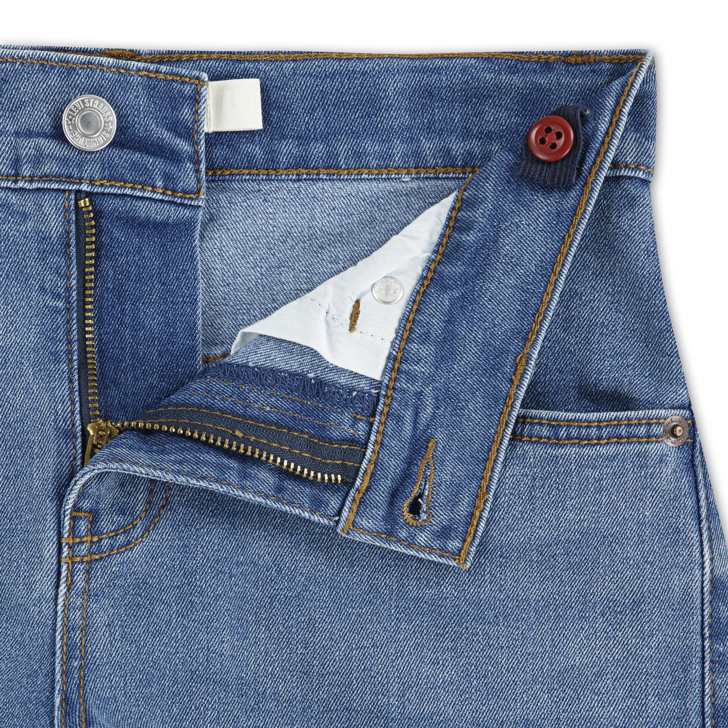 Jean taille mi-haute coupe droite Levi Strauss Signature pour garçon