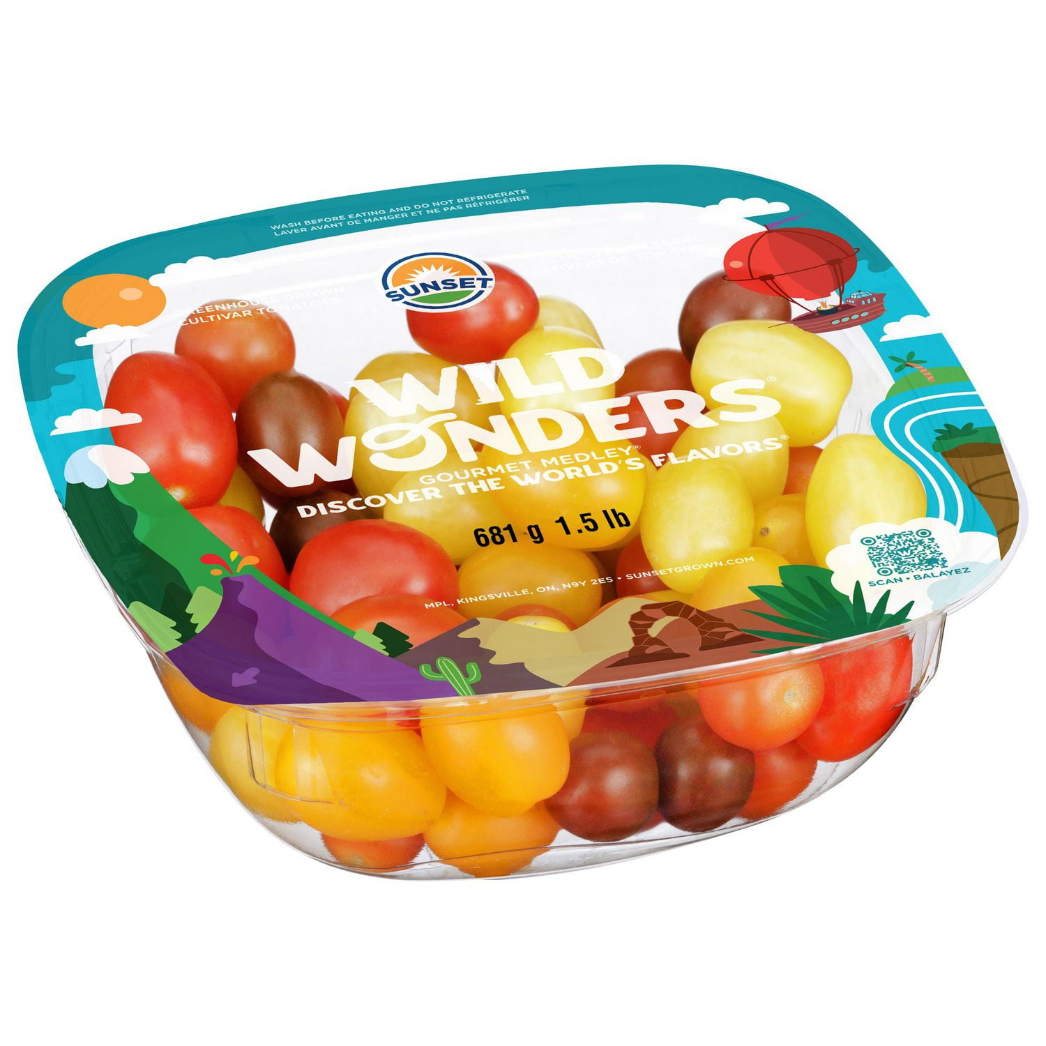 SUNSET Wild Wonders Tomatoes, SUNSET Wild Wonders Tomatoes, 1.5lb