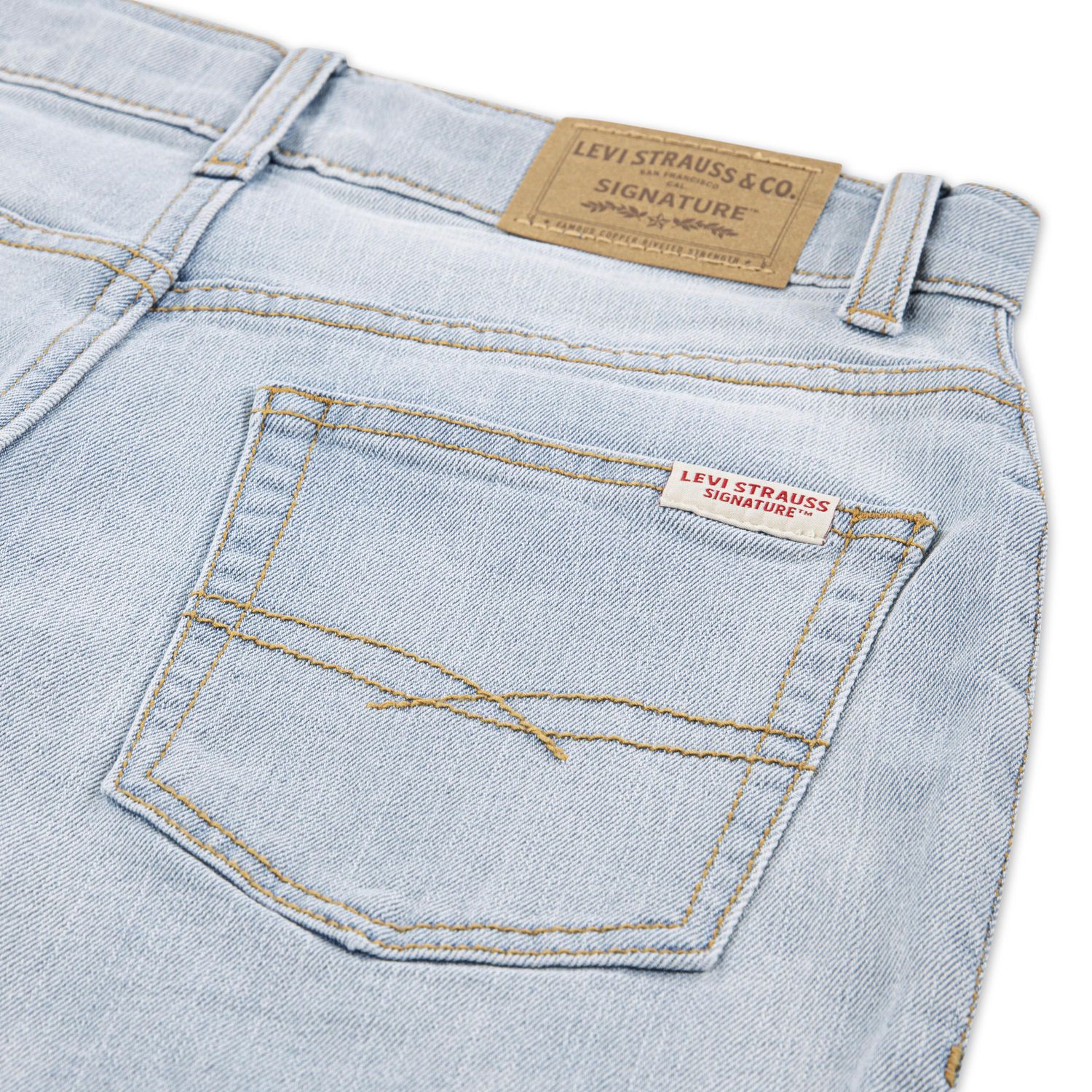 Jean taille mi-haute coupe droite Levi Strauss Signature pour garçon