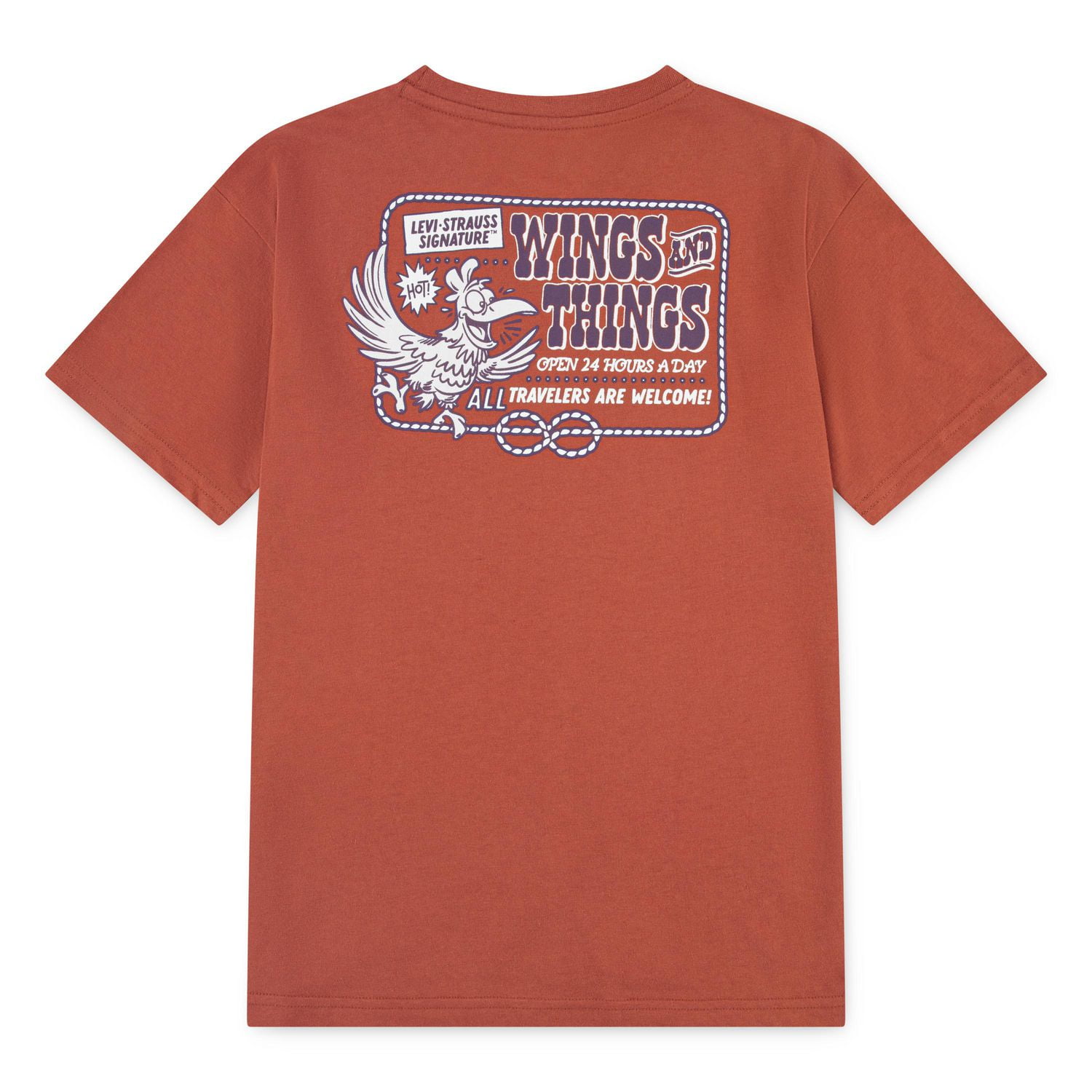 Levi Strauss Signature Graphic Wings and Things T-Shirt