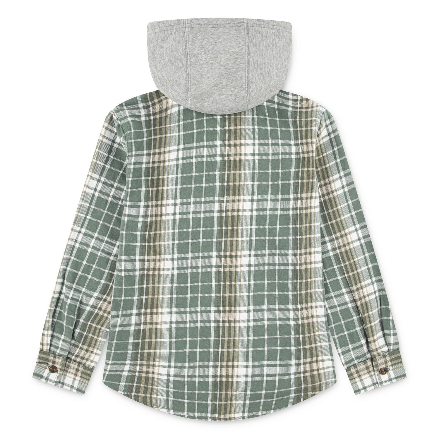 Levi Strauss Signature Hooded Plaid Flannel Top