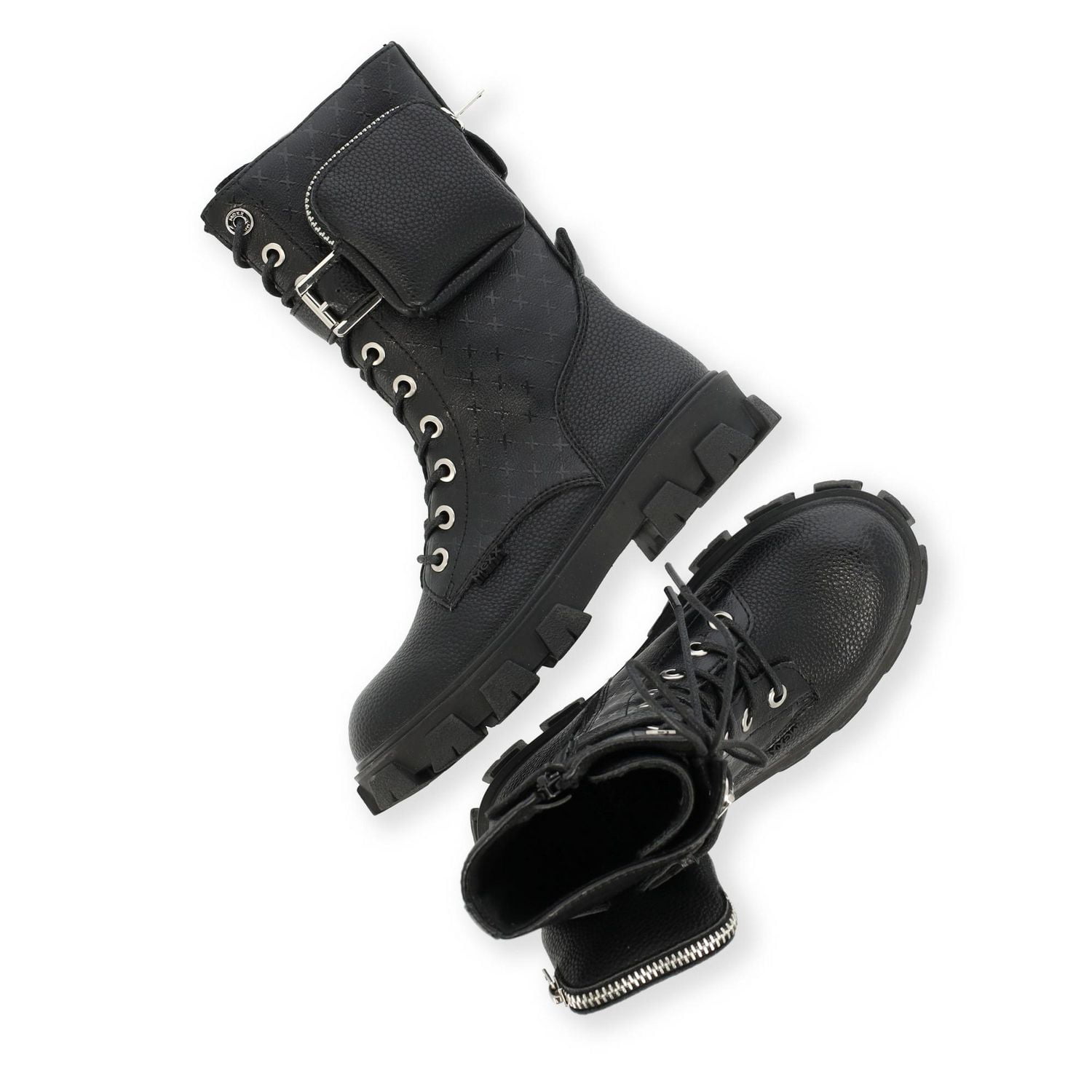 MEXX Black boot with little bag Walmart