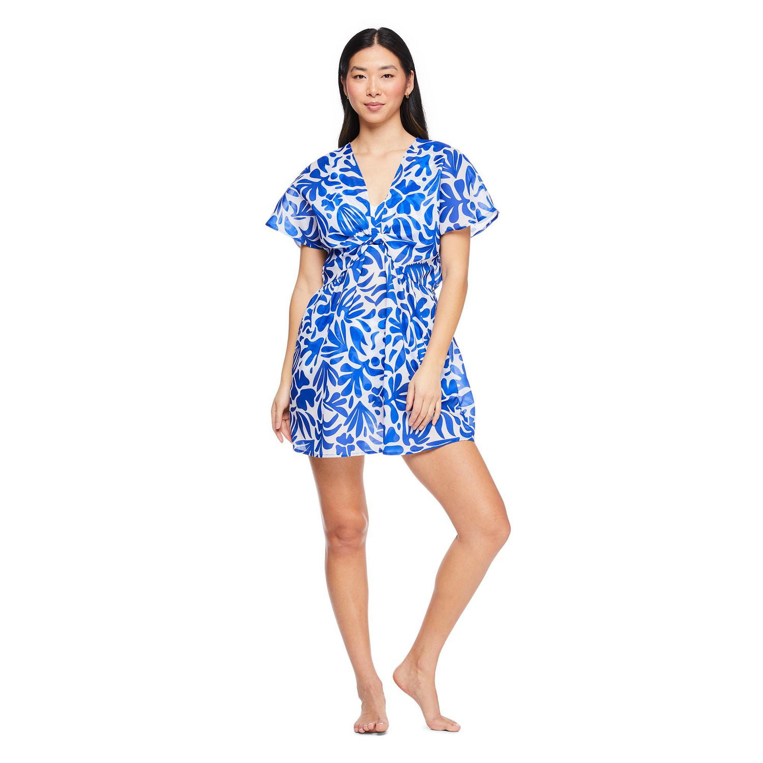 Robe cache-maillot caftan George pour femmes