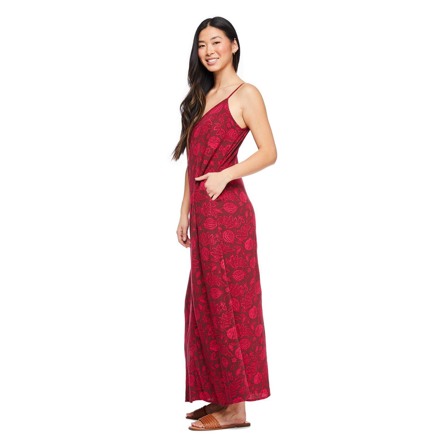 George Women's Crinkled Maxi Dress