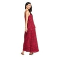 thumbnail image 3 of Robe longue chiffonnée George pour femmes, 3 of 6