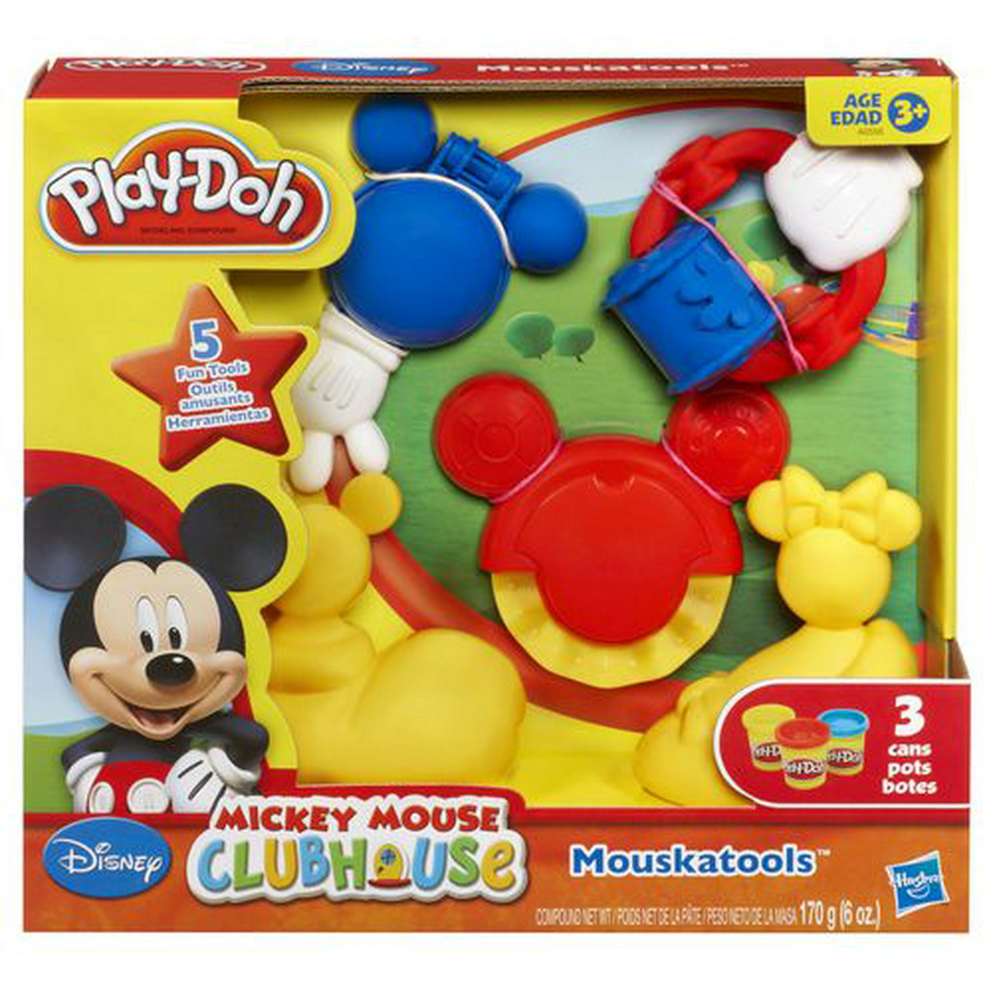  Play-Doh Mickey Mouse Clubhouse Disney Mouskatools Set