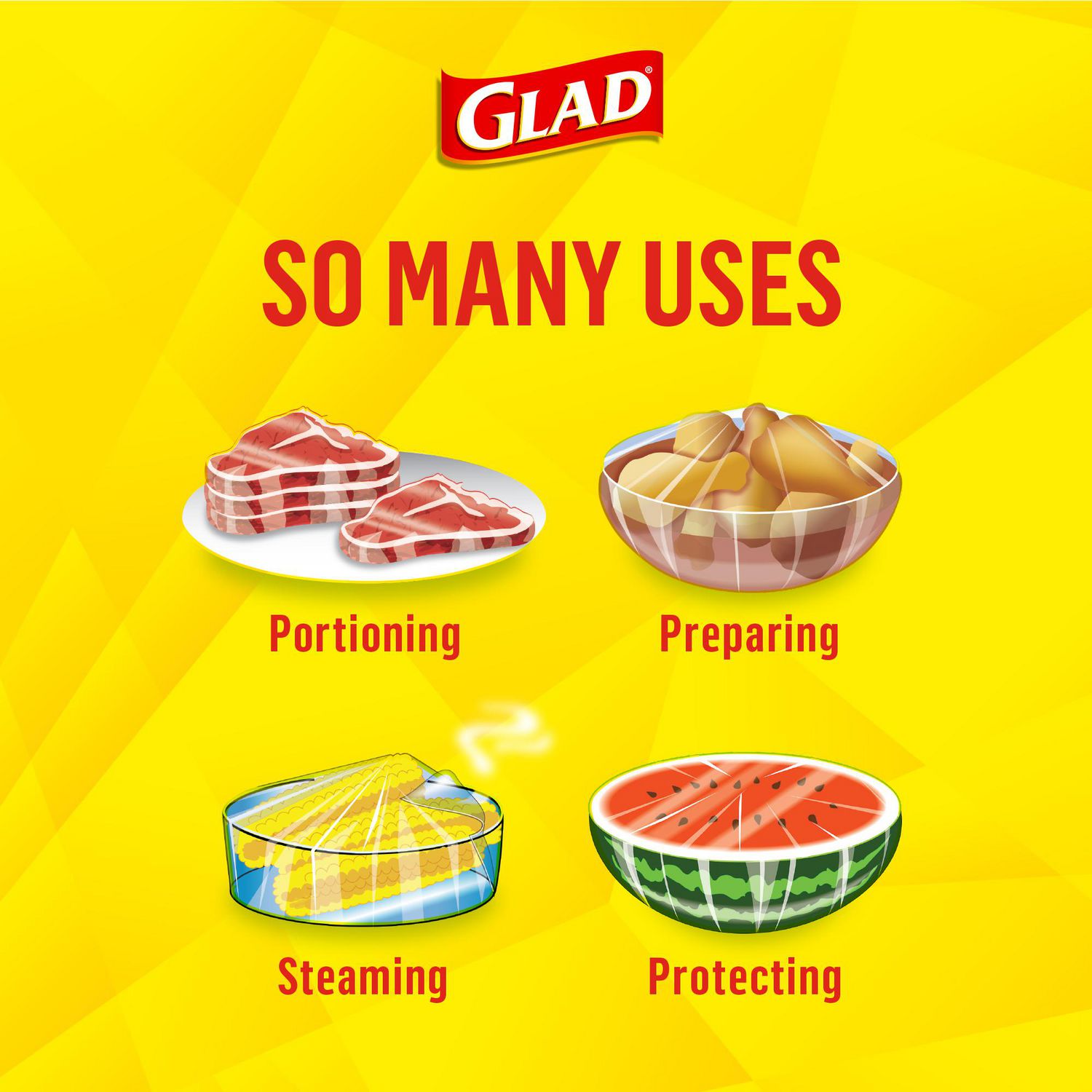 Glad® ClingWrap Plastic Wrap, 30 Metre Roll, Glad Canada